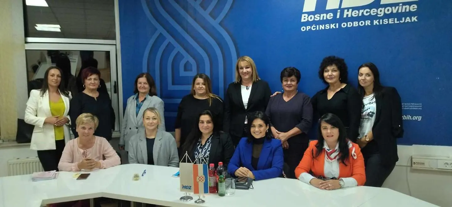 Kiseljak: Održana sjednica Županijskog odbora Zajednice žena "Kraljica Katarina Kosača" HDZ-a BiH ŽSB